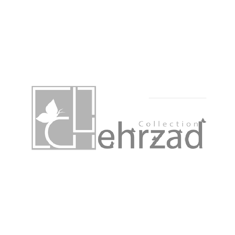 لوگوی چهرزاد سیاه‌وسفید